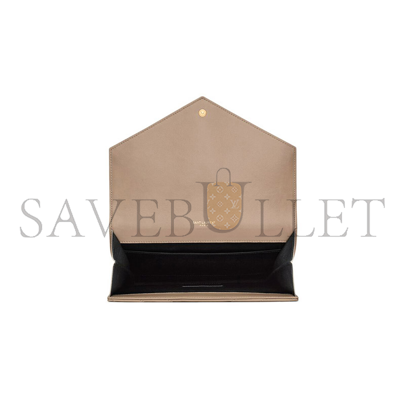 YSL CASSANDRE MATELASSÉ FLAP POUCH IN LAMBSKIN 759533AAA441722 (21*16*3cm) YSL CASSANDRE MATELASSÉ FLAP POUCH IN LAMBSKIN 759533AAA441722 (21*16*3cm)